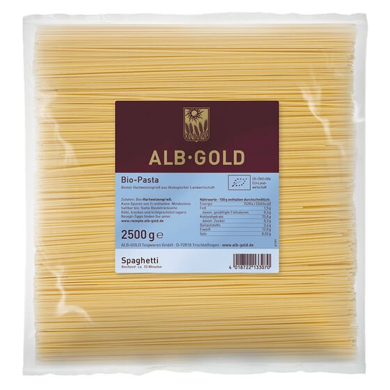 Bio Spaghetti 2,5Kg Albgold
