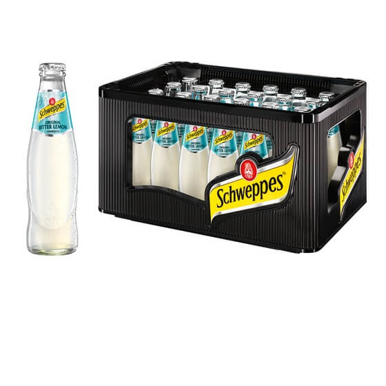 Bitter Lemon 24x0,2l Glas Pfand Schweppes