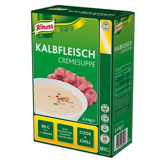 Kalbfleischcremesuppe ODZ 2,4kg Knorr