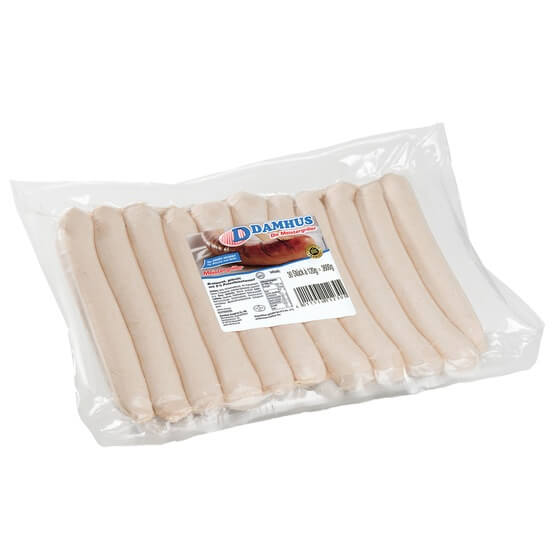 Bratwurst im Naturdarm Kal.28/30 30 Stück à 120g Damhus