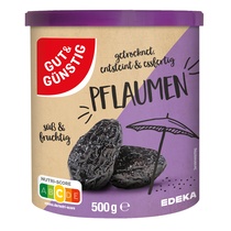 Trockenpflaumen entsteint 500g G&G