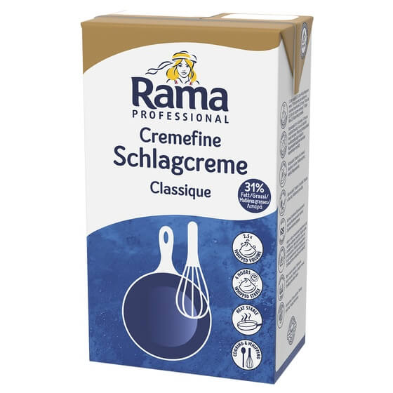 Cremefine Schlagcreme 31% 1l Rama
