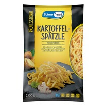 Kartoffelspätzle TK 2,5Kg Schnefrost