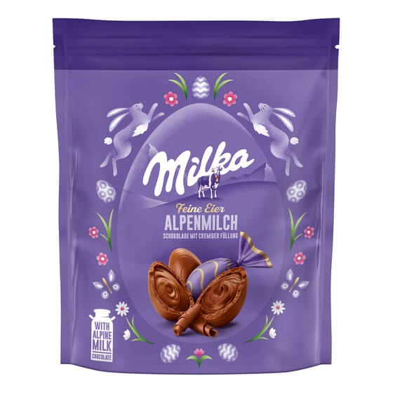 Milka Alpenmilch Schokoladeneier 90g