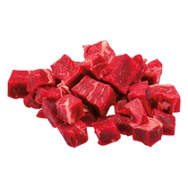 Rindsgulasch II fein 16mm a.d.beschn. Bug,roh Tray 1kg