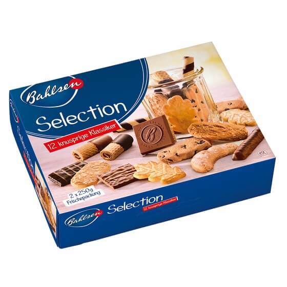 Selection 12fach sortiert mit Schokolade 500g Bahlsen