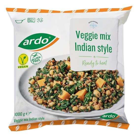 Veggie Mix Indian Style 1 KG Ardo