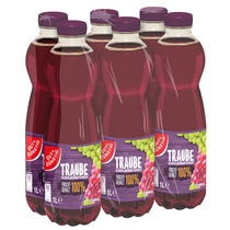 Traubensaft Einweg-Pfand 6x1 Liter G&G