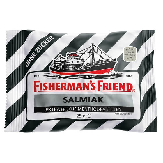 Fisherman's Friend Salmiak Pastillen ohne Zucker 24x25g