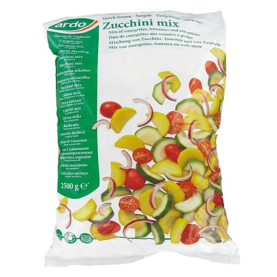 Zucchinimix gelb/grün TK 2,5Kg Ardo
