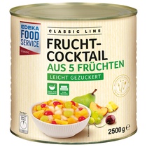 Fruchtcocktail 5-Frucht gezuckert 2,5kg EFS