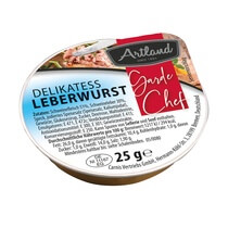 Aufstrich Delikatess Leberwurst 100x25g Artland