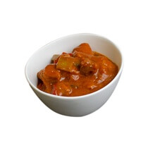 Sous-Vide Putengulasch gegart 1000 g