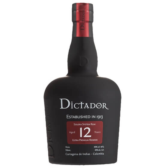 Dictador Rum 12 Jahre 40% 700 ml