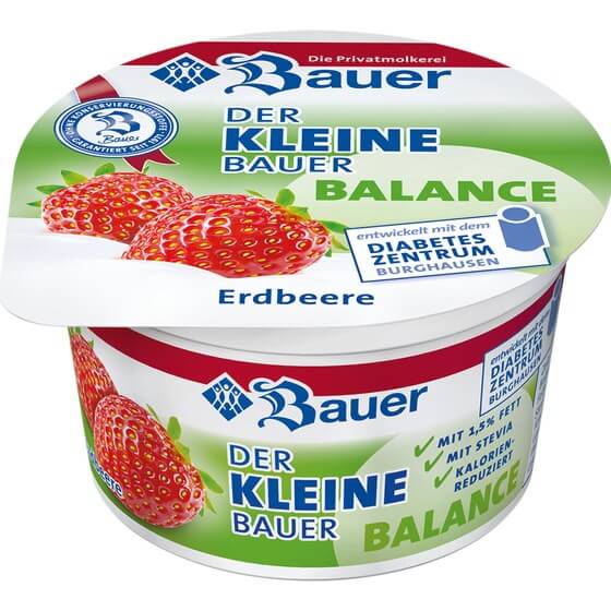 Frucht-Joghurt  Balance sortiert fettredu. 1,8% 100g Bauer