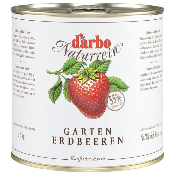 Konfitüre Erdbeer 3kg Darbo