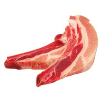 Schwein Dicke Rippe Scheiben,natur,getaut 120g