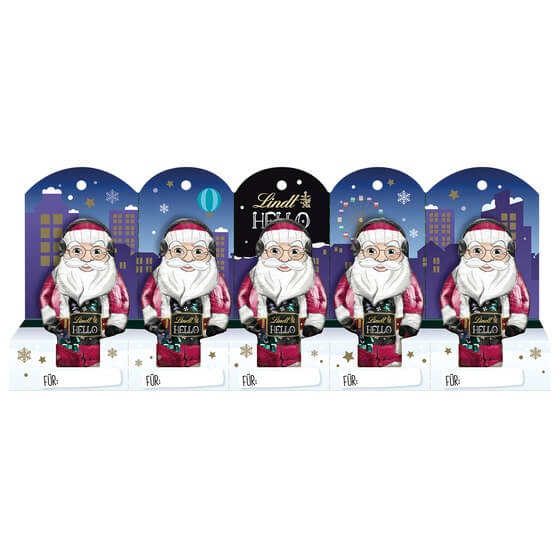Hello Mini Santa 5x10g Lindt