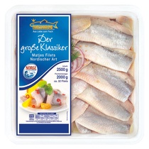 Matjesfilet Nordische Art MSC 2,5kg ca.34Stück Friesenkrone