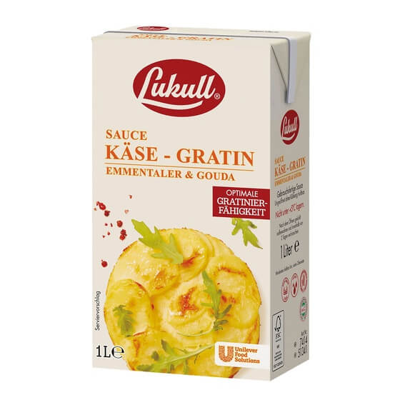 Käse-Gratin-Sauce Emmentaler ODZ 1l Lukull