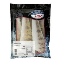 Zanderfilets 120-170g TK roh, mit Haut, glasiert 800g