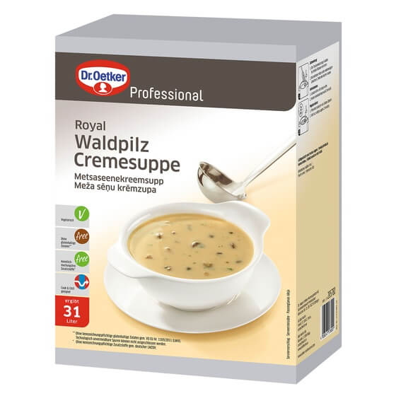 Waldpilzcremesuppe 3kg Royal Dr.Oetker