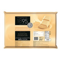 Kuvertüre Weiß 29% Kakao ODZ 2,5kg Weinrich