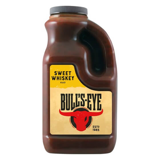 BBQ Sauce Bulls Eye Sweet Whiskey 2 Liter Heinz