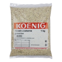 Haselnusskerne gemahlen 1kg Koenig