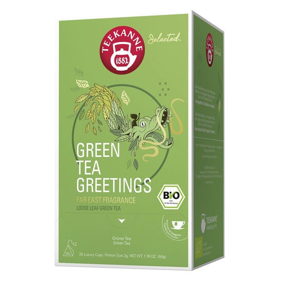 Green Tea Bio Luxury Cup Pyramidenbeutel 25St. Teekanne BR