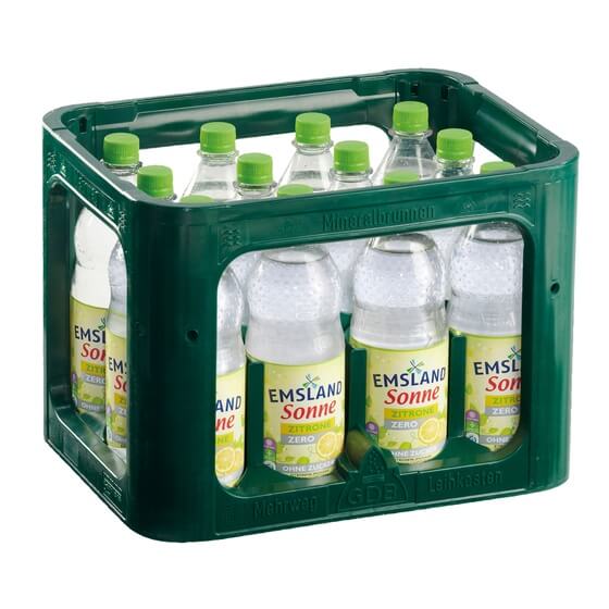 Zitronenlimonade Zero 12x1l PET Pfand Emsland Sonne