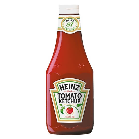 Tomatenketchup Sqeeze 875ml Heinz