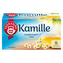 Kamille Tee 20 Beutel kuvertiert Teekanne BR