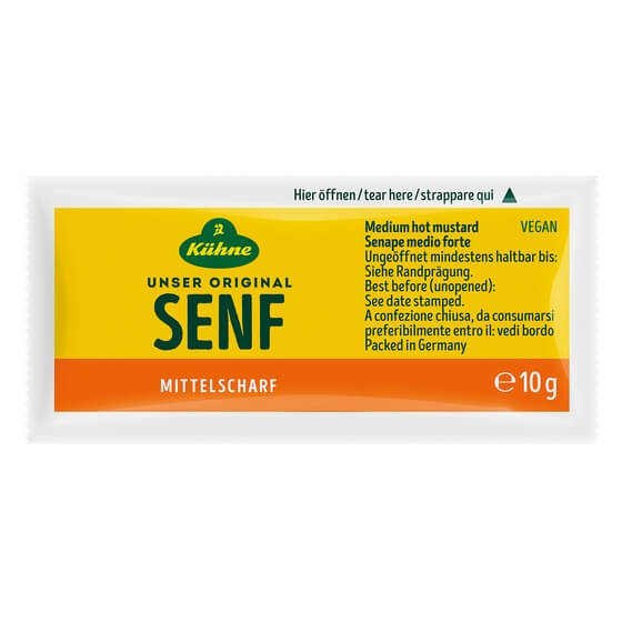 Senf Portionsbeutel 150X10g Kühne