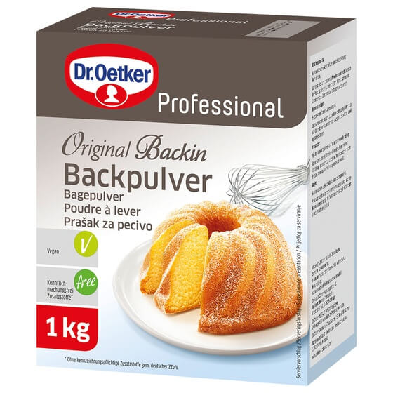 Backpulver Backin ODZ 1kg Oetker
