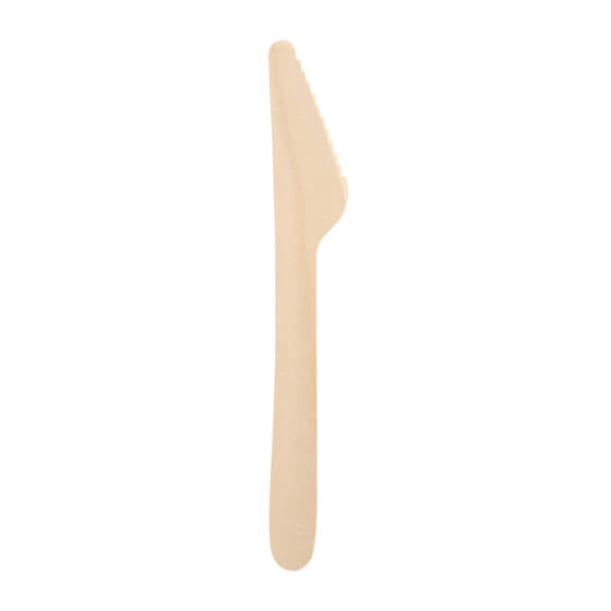 Holzmesser Pure 100 Stück Papstar