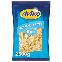 Pommes Normalschnitt 11mm TK 2,5Kg Aviko