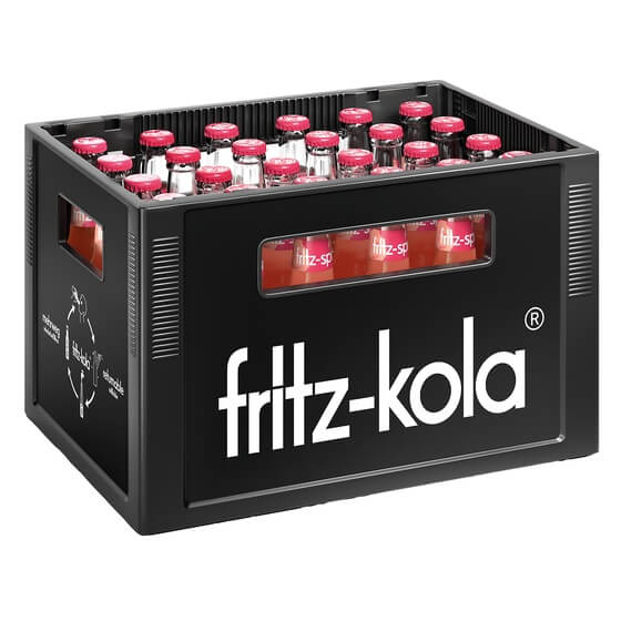 Bio Fritz Spritz Rhabarberschorle 40% Direkts 24x033l Pfand