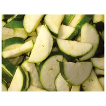 Zucchini Halbe Scheiben 10mm 1kg Funken