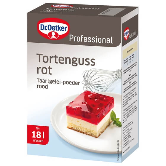 Tortenguss Rot 1kg Oetker