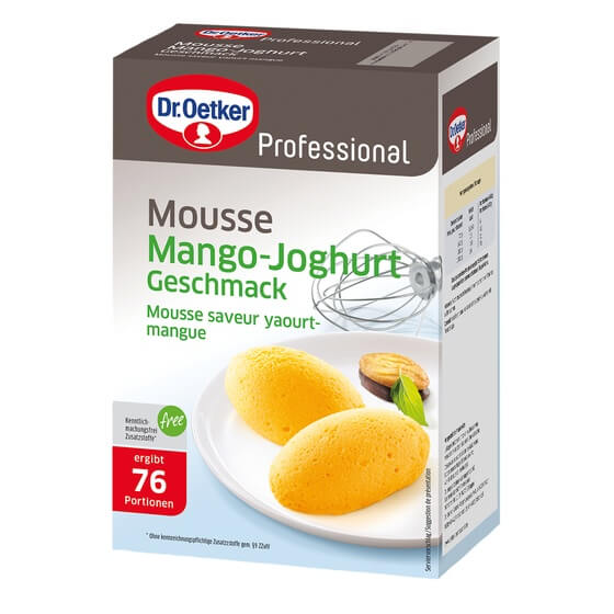 Mousse Mango-Joghurt ODZ 1kg Dr.Oetker