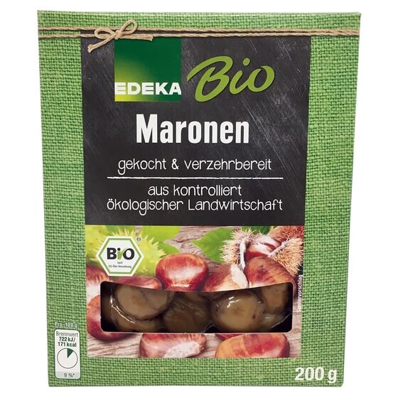 Maronen gekocht Bio FR 200g