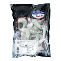 Black Tiger Garnelen easy peel roh,entdärmt TK 8/12 800g