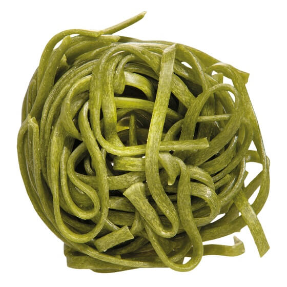 Tagliarini Verdi (grüne Bandn.) 4mm m. Ei 1Kg Pasta Sassella