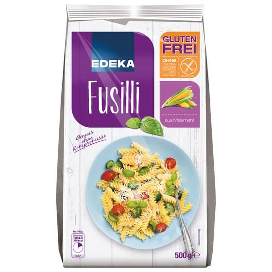 Nudeln Fusilli Glutenfrei 500g Edeka