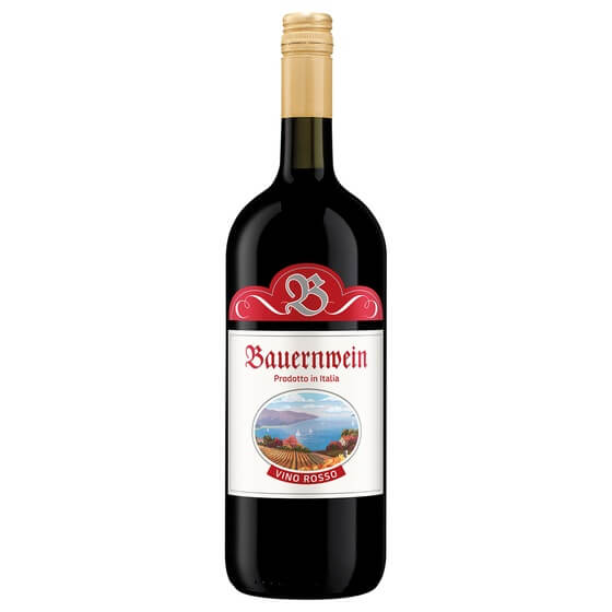 Bauernwein Landwein rot 1,5 Liter Italien