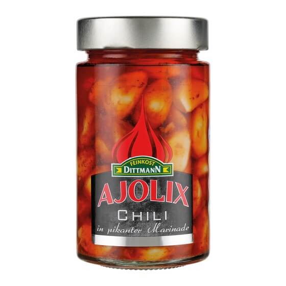 Knoblauch in Chili-Marinade 225g Dittmann