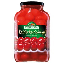 Kaiserkirschen ohne Stein 680g/390g Spreewaldhof