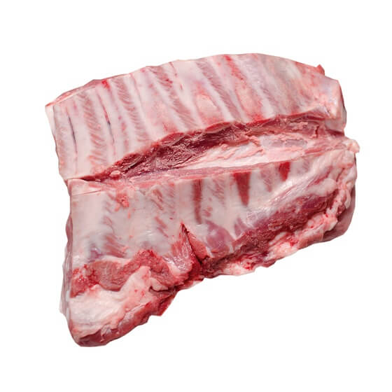Dicke Rippe ohne Brustbein lang gesägt ca. 1,8 kg