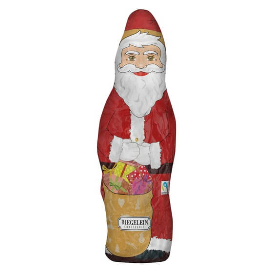 Weihnachtsmann Vollmilch 19cm hoch 60g Riegelein